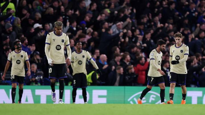 Debacle del Barcelona en Londres ante el Chelsea (3