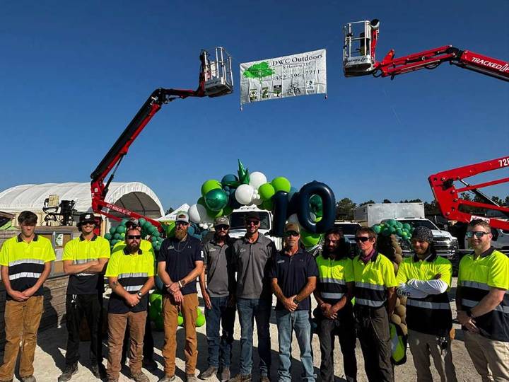 DWC Outdoors And Hauling LLC Celebrates 10-Year Anniversary with Ribbon Cutting