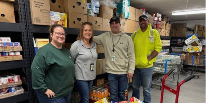 Ameren employees deliver food to local pantries in Illinois