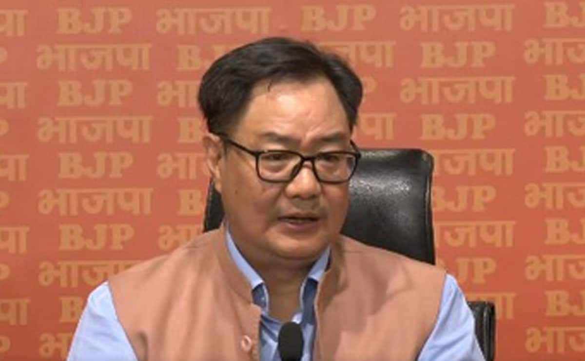 ‘Gen Z stands with PM Modi’: Kiren Rijiju to Rahul Gandhi