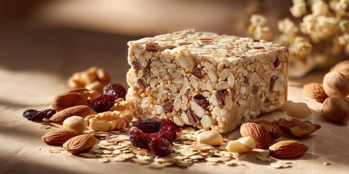Turrón saludable de avena y frutos secos: la receta sin gluten ideal para sorprender en Navidad