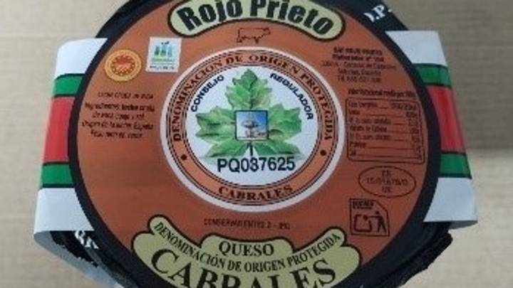 Alertan de la presencia de una toxina en queso de Cabrales de la marca Quesería Rojo Prieto