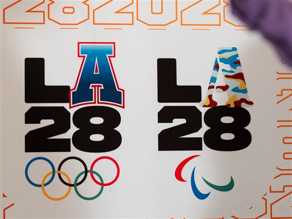 Track to open LA Olympics, with women's 100-meter sprinters lining up three times in the same day