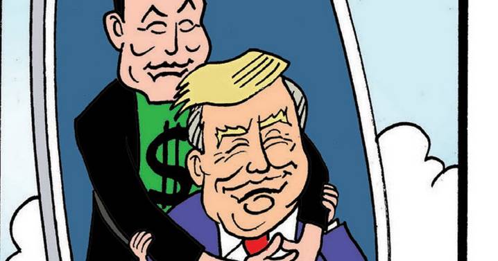 British kids comic Beano lampoons Trump and Musk with barking hair and JD Vance as Labubu