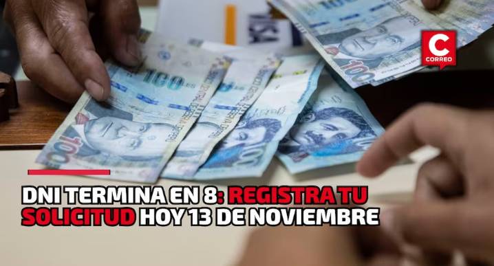 Retiro AFP 2025: links si tu DNI termina en 8 para registrar tu solicitud hoy 13 de noviembre