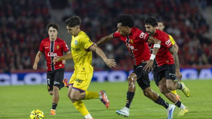 El partido Mallorca - Getafe en imágenes