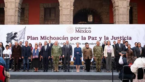 Presenta CSP ejes de Plan Michoacán por la Paz