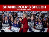 FULL: Virginia Governor-Elect Abigail Spanberger gives victory speech