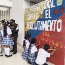 Policía de Infancia y Adolescencia conmemoró el Día Internacional contra el reclutamiento de N.N.A en Monterrey