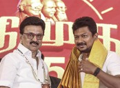 TN CM praises Udhayanidhi, says Saffron cannot do anything when 'Black, Red and Blue,' are together