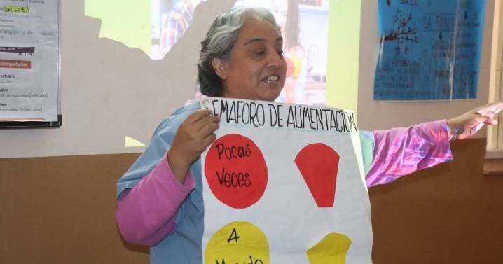 Palpalá realizó un taller de alimentación saludable en la escuela “Juan Pablo II”