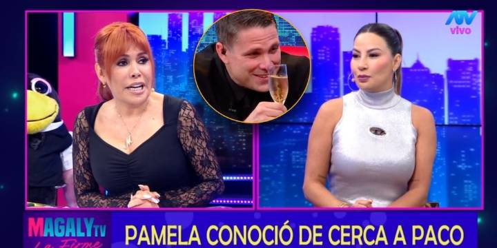 Pamela López afirma que Paco Bazán le coqueteó, pero que lo rechazó en discoteca: “Estaba bien alegrón, no era mi tipo”