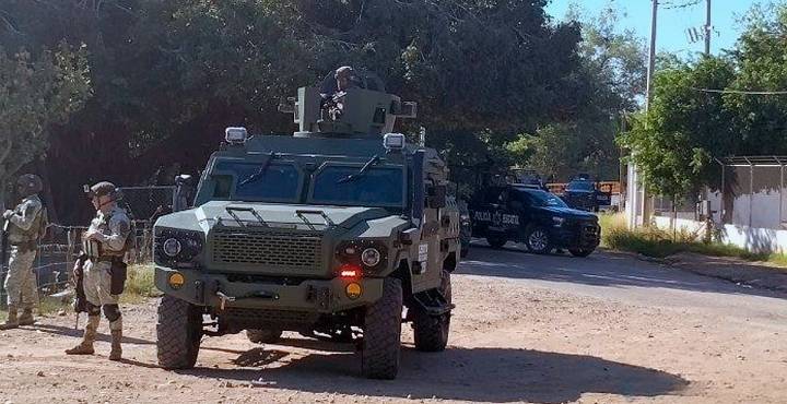 Enfrentamiento armado en Guasave deja 13 agresores muertos y 9 víctimas rescatadas