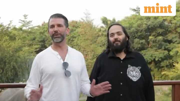 Trump Jr lauds Ambani Jr's conservation efforts at Vantara