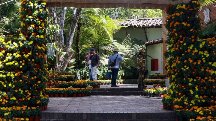 El Día de los Muertos florece en el Jardín Botánico de Medellín con un altar abierto al público