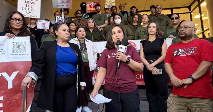 Educators rally for release of LA student held in immigration detention for three months