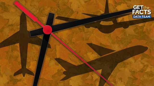 Check your airport, airline for Thanksgiving delays