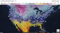 New Cold Blast To Sweep The Nation Thanksgiving Weekend