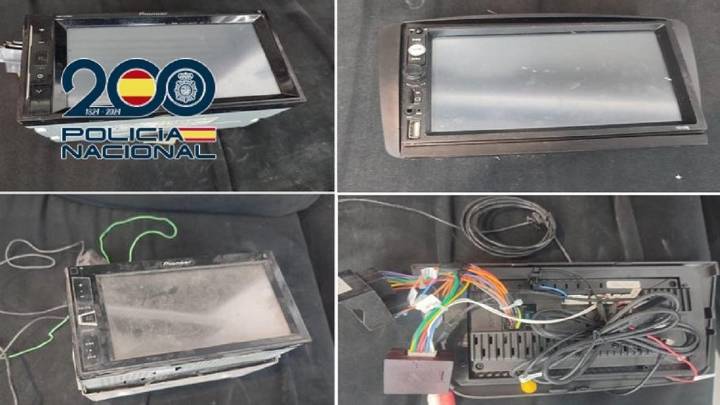 Detenido en Málaga por robar cuadros de instrumentos digitales de coches junto a la estación de tren