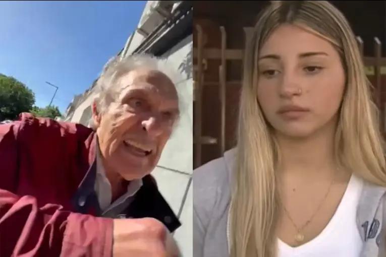 Jubilado atacó a joven tras acusarla de dejar el auto mal estacionado: video