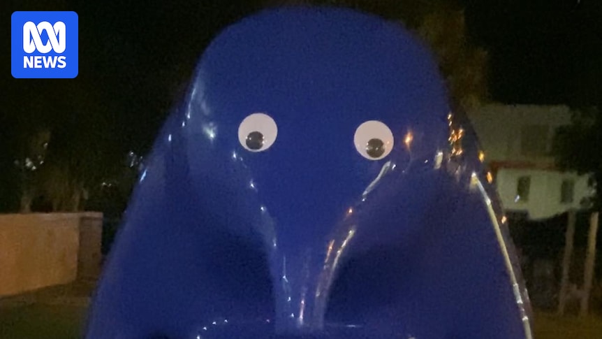 Mount Gambier woman appears in court charged over damage to city's Cast in Blue sculpture