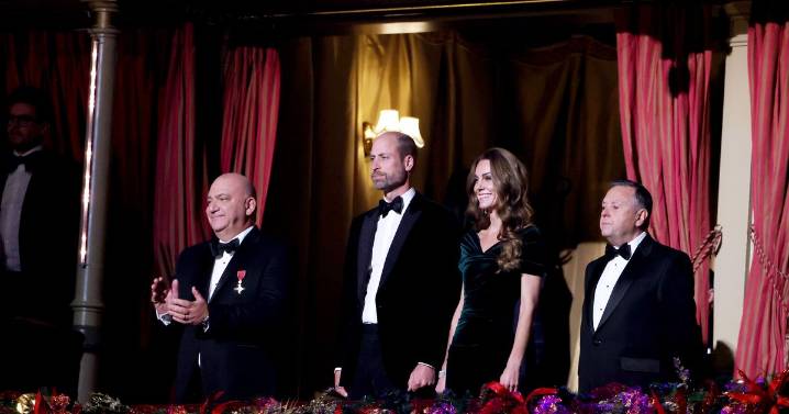 William and Kate enjoy Royal Variety show for first time since Kate's recovery