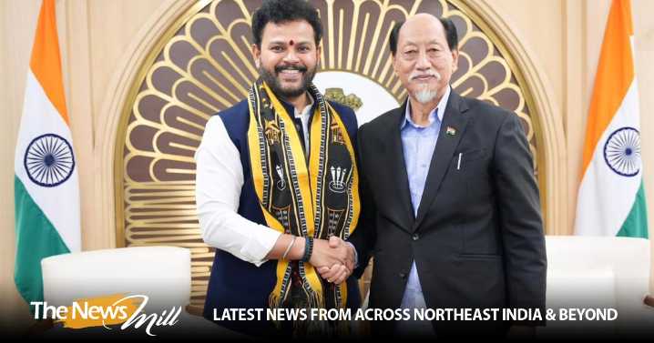 Civil Aviation Minister Naidu discusses boosting aviation connectivity with Nagaland CM Neiphiu Rio