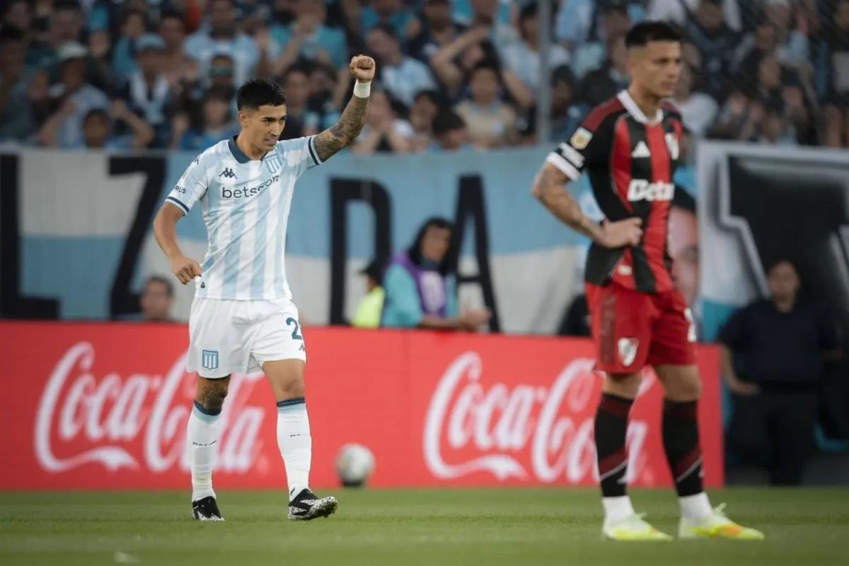 Racing derrotó a River y avanzó a los cuartos de final del Torneo Clausura