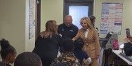 Louisiana’s First Lady brings free vision screenings to D.F. Huddle Elementary