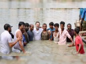 Rahul Gandhi Tries Fishing In Bihar’s Begusarai Local Pond
