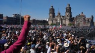 Derriban las vallas de la sede del Ejecutivo durante una marcha contra Sheinbaum y la violencia en México