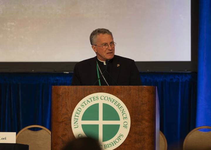 Broglio’s leadership of bishops’ conference included defense of religious freedom, immigration