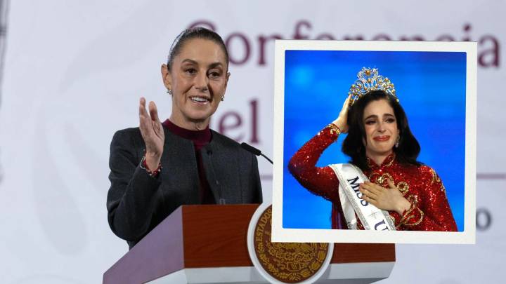 Sheinbaum destaca valentía de Fátima Bosch tras su coronación en Miss Universo