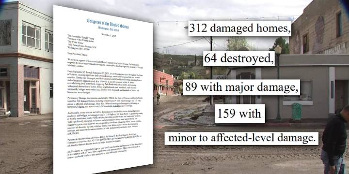 Arizona presses for federal help as new report reveals $33.5M loss in floods