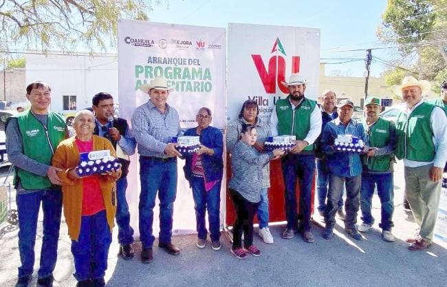 Acercan programa de huevo y leche