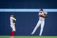 Two Boston Red Sox players win Gold Glove awards