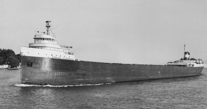 50 years ago, the Edmund Fitzgerald, a 'rock star' ship, sank in Lake Superior