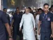 Amit Shah visits Lok Nayak Hospital