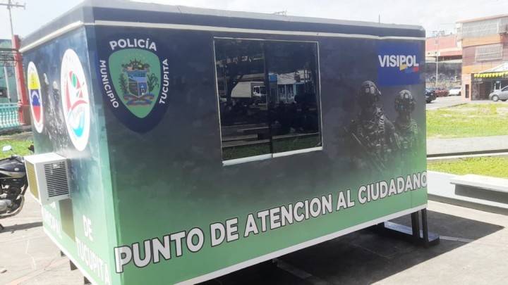Afinan detalles de módulo policial al estilo metropolitana en plaza Bolívar