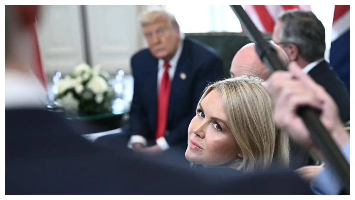 ‘Is That What He Asked??’: A Foreign Leader Cuts Off Trump Mid-Speech to Make ‘Creepy’ Move on Karoline Leavitt — and Trump’s Reaction Says It All