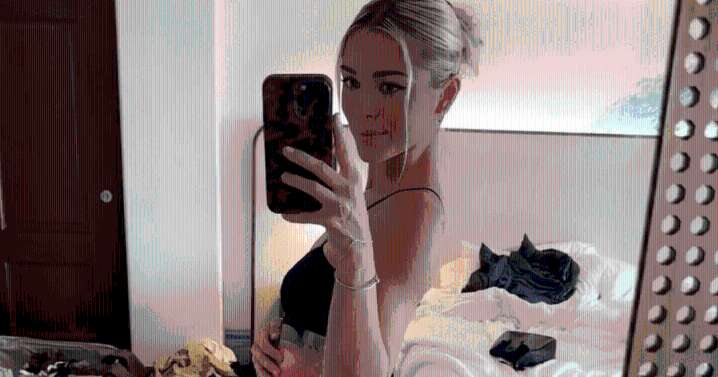 Livvy Dunne's Slip Dress Turns Florals Into a Flirty Moment