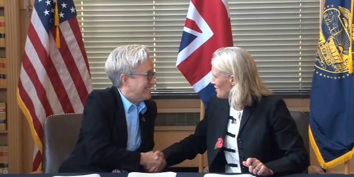 ‘It’s about opportunities’: Gov. Kotek signs memorandum of understanding with UK