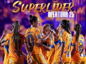 Tigres empató 2-2 y es líder femenil