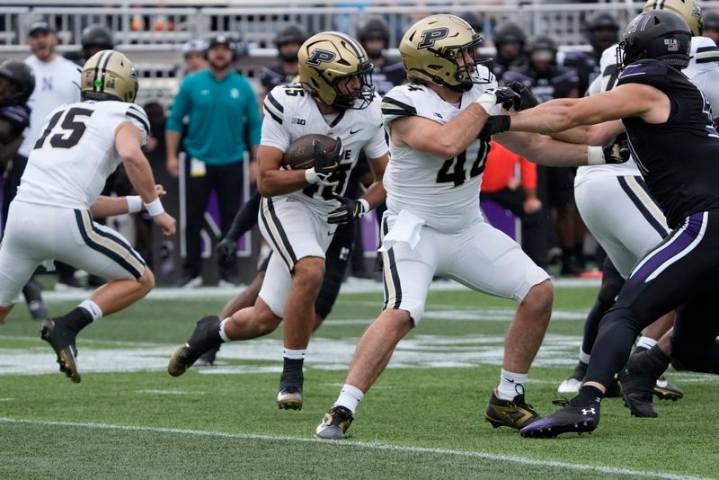 Purdue top rusher Devin Mockobee undergoes season