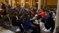 Indiana Black Legislative Caucus holds rally against redistricting