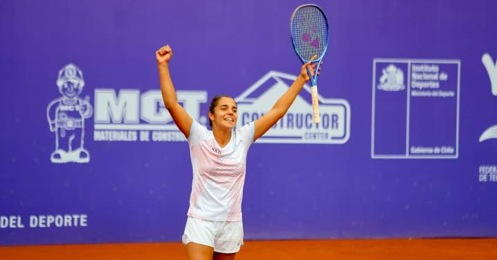 La historia de Antonia Vergara, la tenista chilena que deslumbra en su primer año como profesional