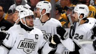 Fiala breaks tie with 500th NHL point, Kings open 6