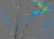 Pronóstico. Rige una alerta naranja y amarilla por tormentas para cuatro provincias