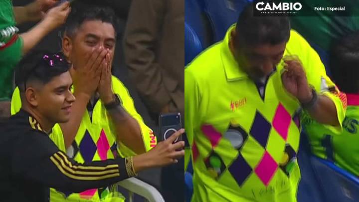 Aficionado llora tras conseguir autógrafo de Jorge Campos: ¡Qué ternura! (VIDEO)