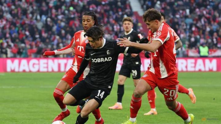 Olise leads Bayern six-goal comeback to crush Freiburg